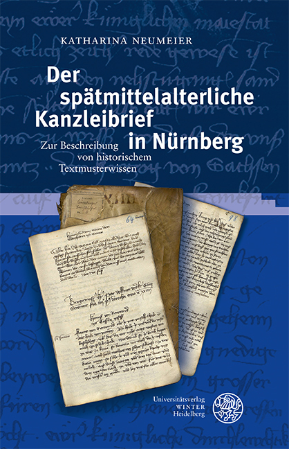 Der spätmittelalterliche Kanzleibrief in Nürnberg main product photo