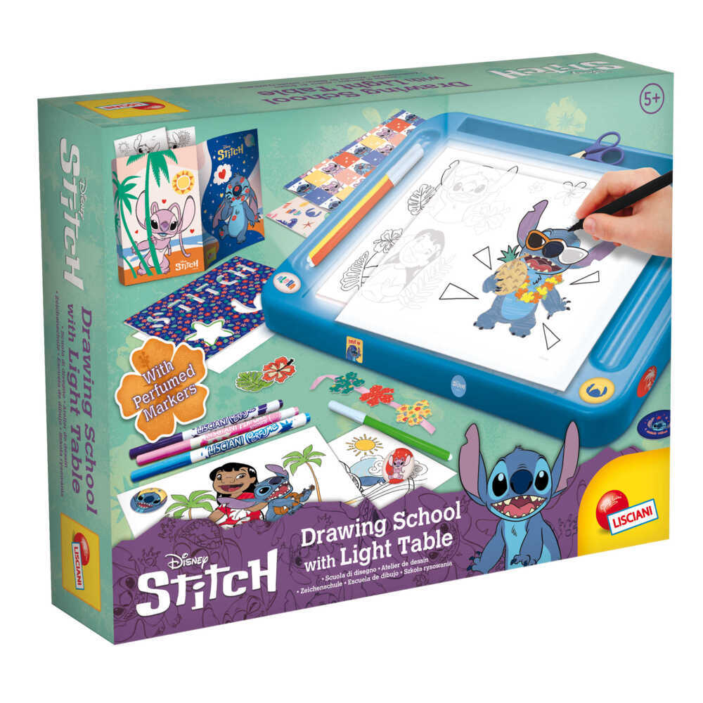 STITCH Zeichen Schule mit Licht main product photo