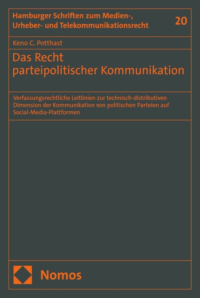 Das Recht parteipolitischer Kommunikation main product photo
