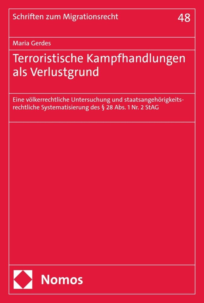 Terroristische Kampfhandlungen als Verlustgrund main product photo