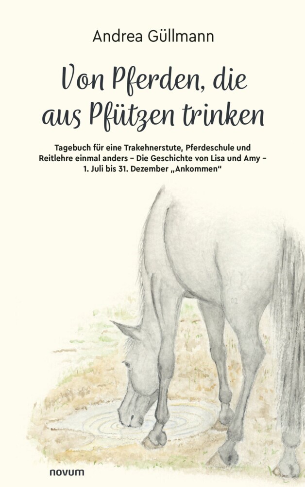 Von Pferden, die aus Pfützen trinken main product photo