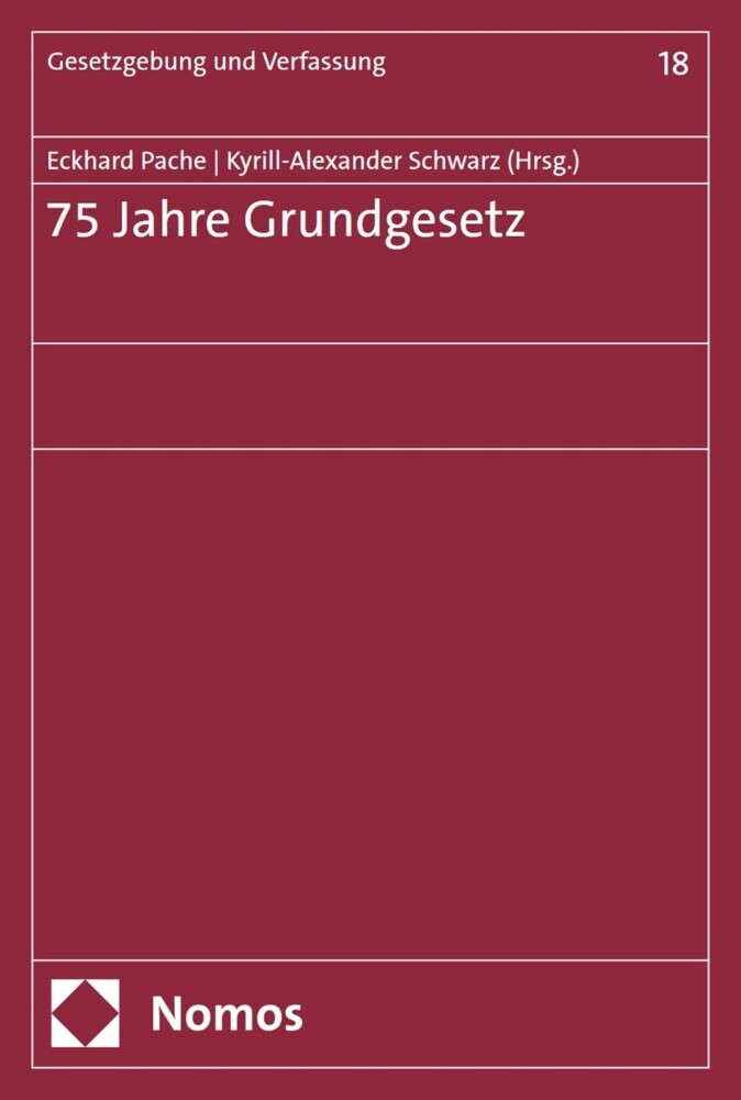 75 Jahre Grundgesetz main product photo