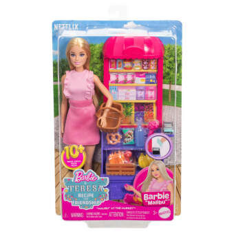 Barbie Malibu Marktstand Spielset - So schmeckt Freundschaft