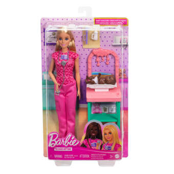 Barbie Nurturing Playset: Kinderärztin
