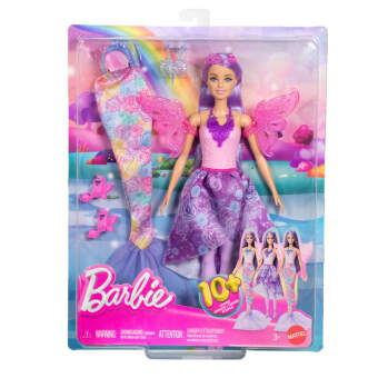 Barbie 3-in-1 Fantasy Puppe