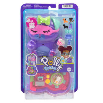 Polly Pocket Übernachtungsparty-Welpe Schatulle