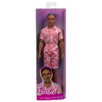 Barbie Fashionista Ken Puppe im Hawaii-Muster Outfit