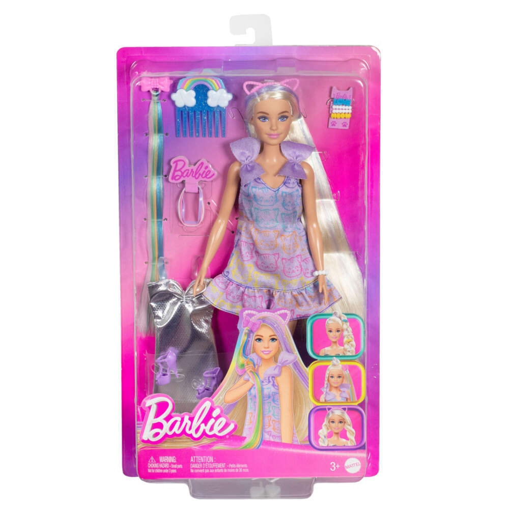 Barbie Haarspiel Puppe Blond main product photo