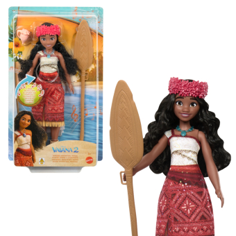 Disney Vaiana 2 Singende Abenteuer Vaiana Puppe (D, E, I, F)