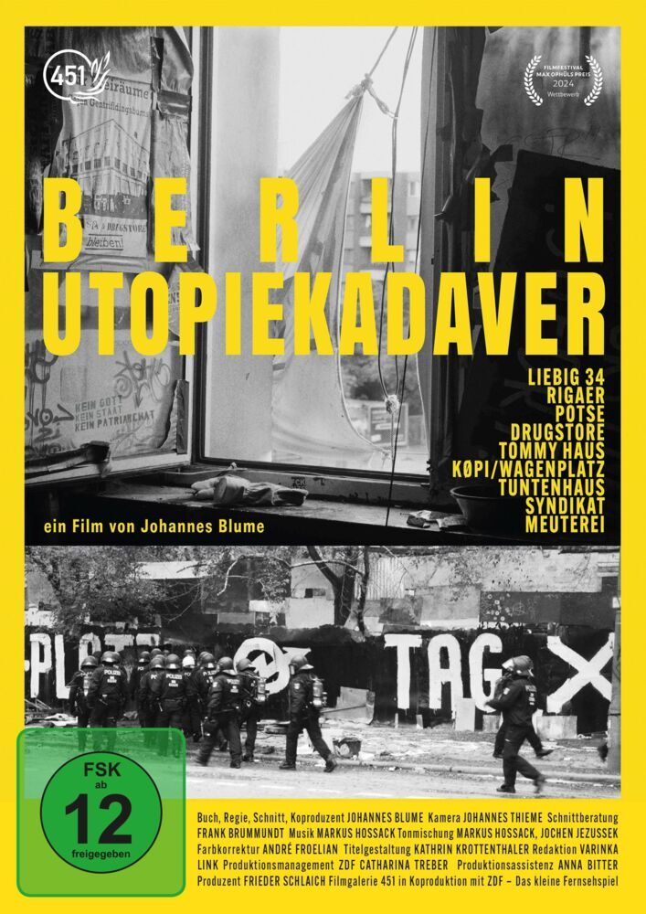 Berlin Utopiekadaver, 1 DVD main product photo