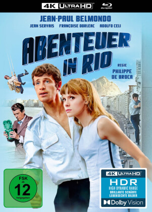 Abenteuer in Rio, 1 4K UHD-Blu-ray + 1 Blu-ray (Limited Collector's Edition Mediabook)