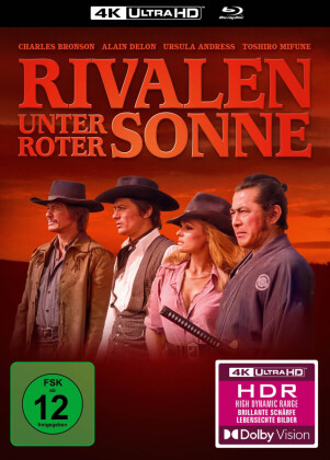 Rivalen unter roter Sonne, 1 4K UHD-Blu-ray + 1 Blu-ray (Limited Collector's Edition Mediabook)