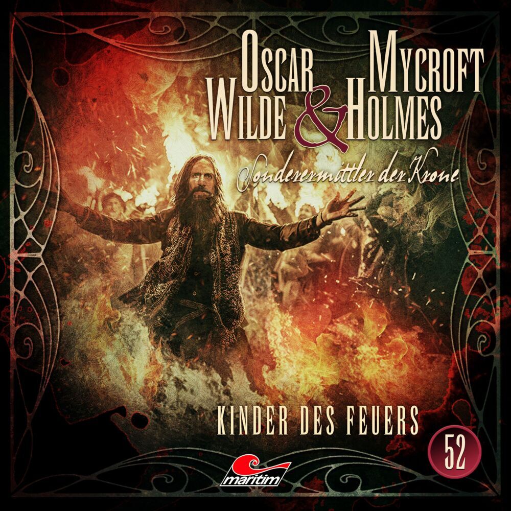 Oscar Wilde & Mycroft Holmes - Kinder des Feuers, 1 Audio-CD main product photo
