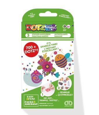 DOTZIES BY DIAMOND DOTZ - Diamond Painting Sticker Garten-Freunde