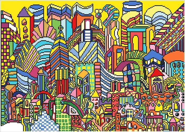 DIAMOND DOTZ - Diamond Painting Boston 2189 main product photo
