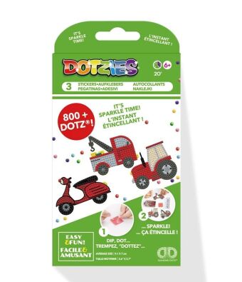 DOTZIES BY DIAMOND DOTZ - Diamond Painting Sticker Fahrzeuge