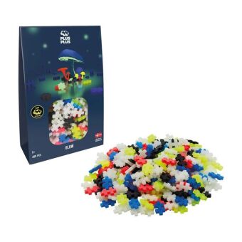 PLUS PLUS - 300 Kreativ Bausteine Nachtleuchtend
