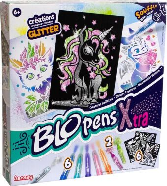 BLOPENS - Sprühstifteset X-TRA Glitzertiere