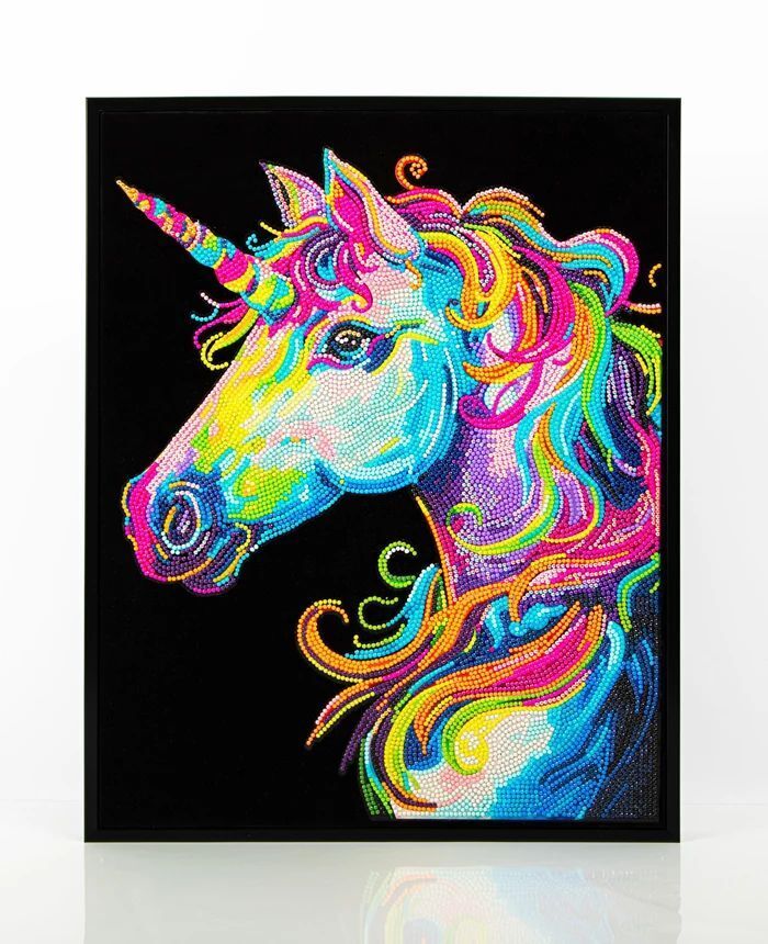 DIAMOND DOTZ - Diamond Painting Neon Einhorn main product photo