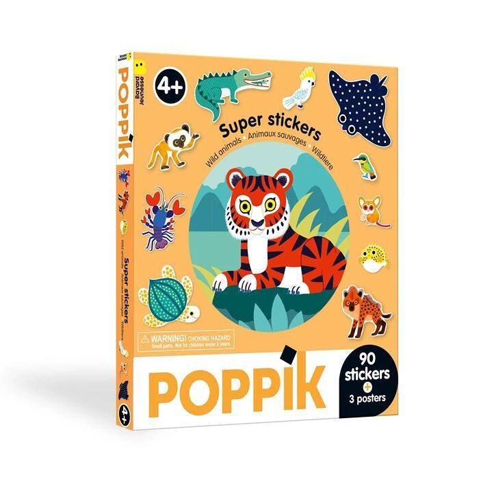 POPPIK - Sticker Box Wildtiere main product photo