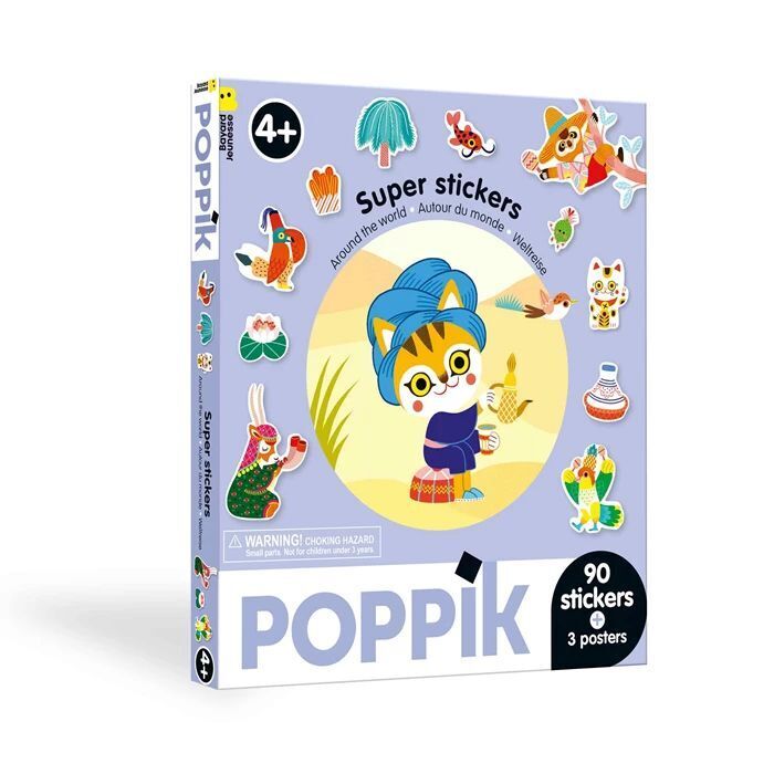 POPPIK - Sticker Box Weltreise main product photo
