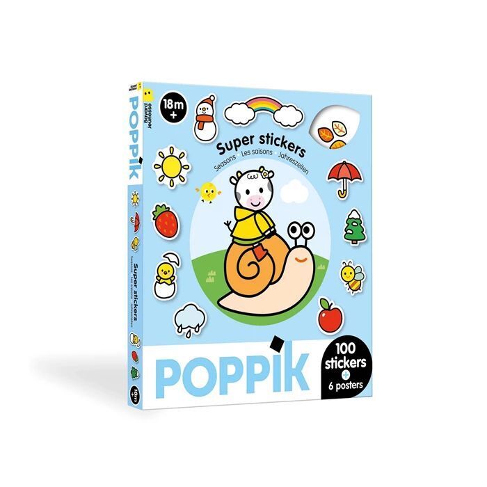 POPPIK - Sticker Box Jahreszeiten main product photo