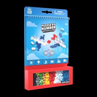 PLUS PLUS - 125 Kreativ Bausteine Puzzle Transport