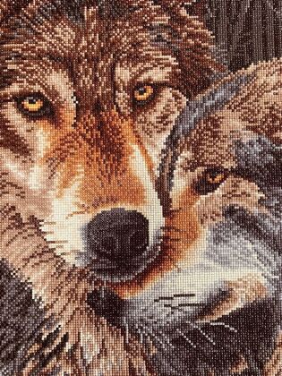 DIAMOND DOTZ - Diamond Painting Wolf Liebe
