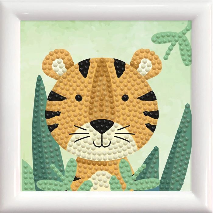 DIAMOND DOTZ - Diamond Painting Mini Wald Tiger main product photo