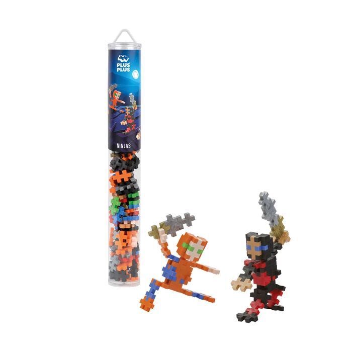 PLUS PLUS - 100 Kreativ Bausteine Ninja main product photo