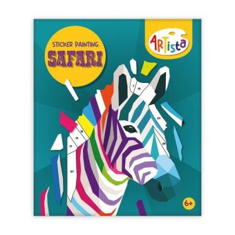 ARTISTA - Sticker Painting Buch Safari