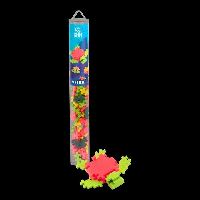 PLUS PLUS - 100 Kreativ Bausteine Meeresschildkröte main product photo