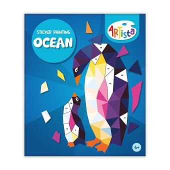 ARTISTA - Sticker Painting Buch Ocean