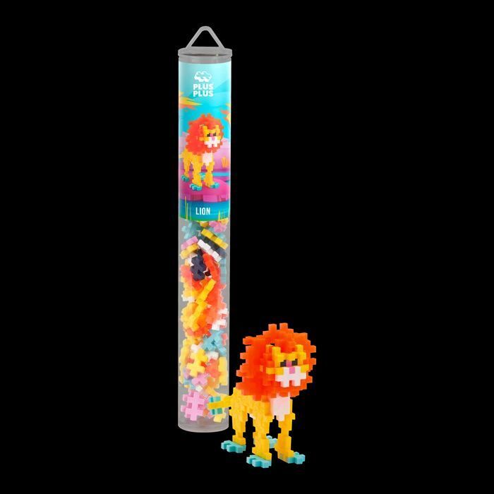 PLUS PLUS - 100 Kreativ Bausteine Löwe main product photo