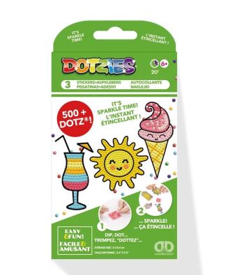 DOTZIES BY DIAMOND DOTZ - Diamond Painting Sticker Sommer