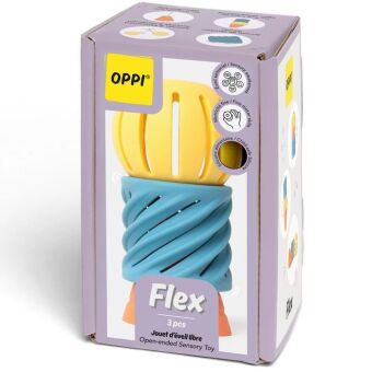 OPPI TOYS - Flex Beiss-/Stapel-/Greifspielzeug
