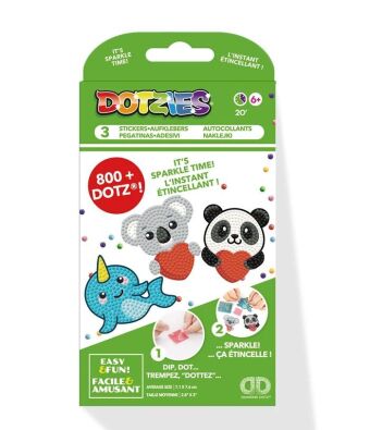 DOTZIES BY DIAMOND DOTZ - Diamond Painting Sticker Lieblingstiere
