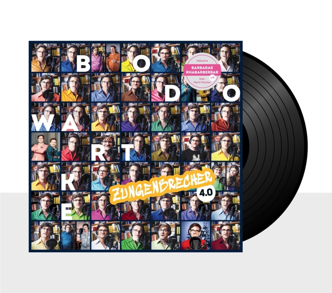 Zungenbrecher 4.0, 1 Schallplatte (schwarzes Recycling-Vinyl) main product photo