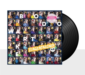 Zungenbrecher 4.0, 1 Schallplatte (schwarzes Recycling-Vinyl)