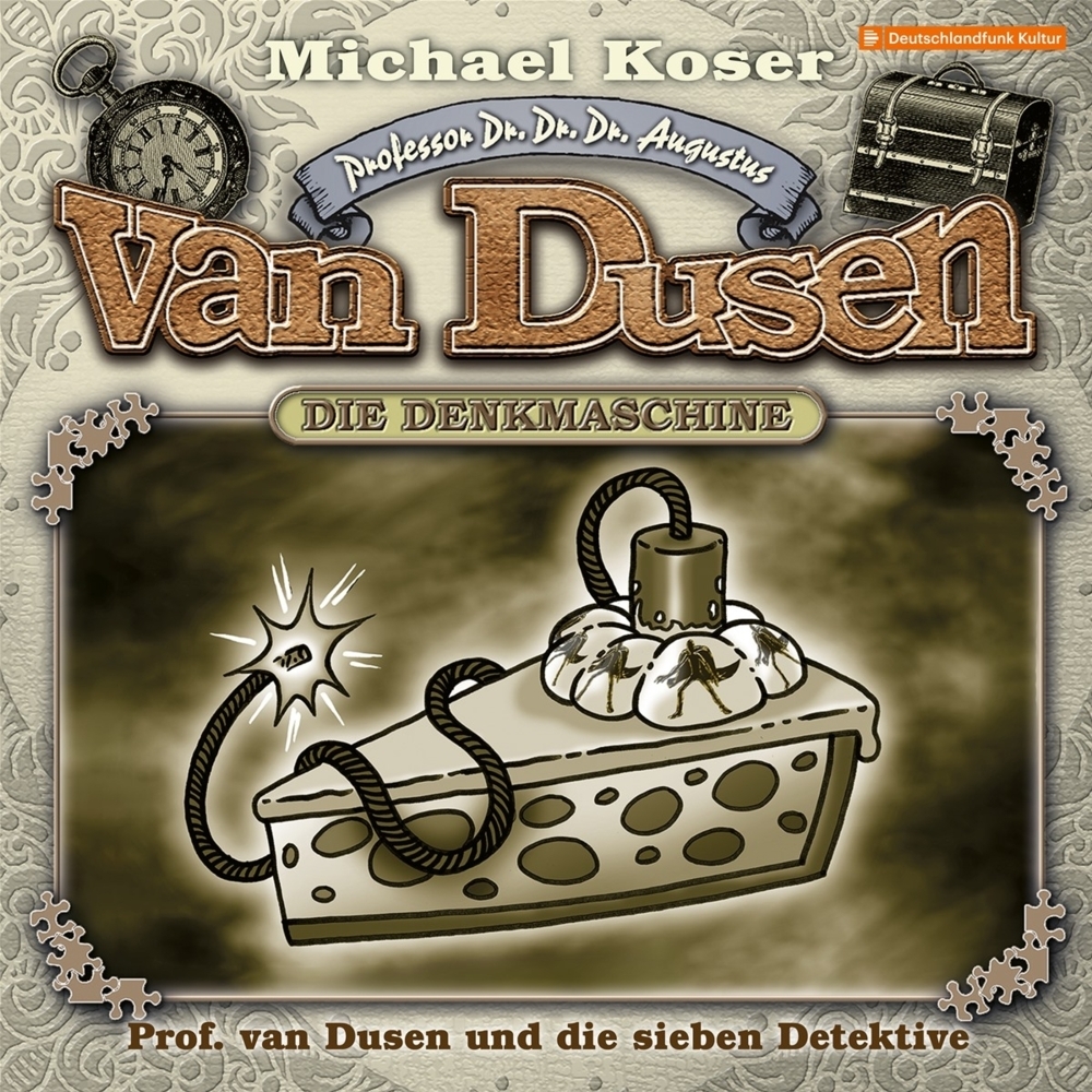 Professor van Dusen und die sieben Detektive, 1 Audio-CD main product photo