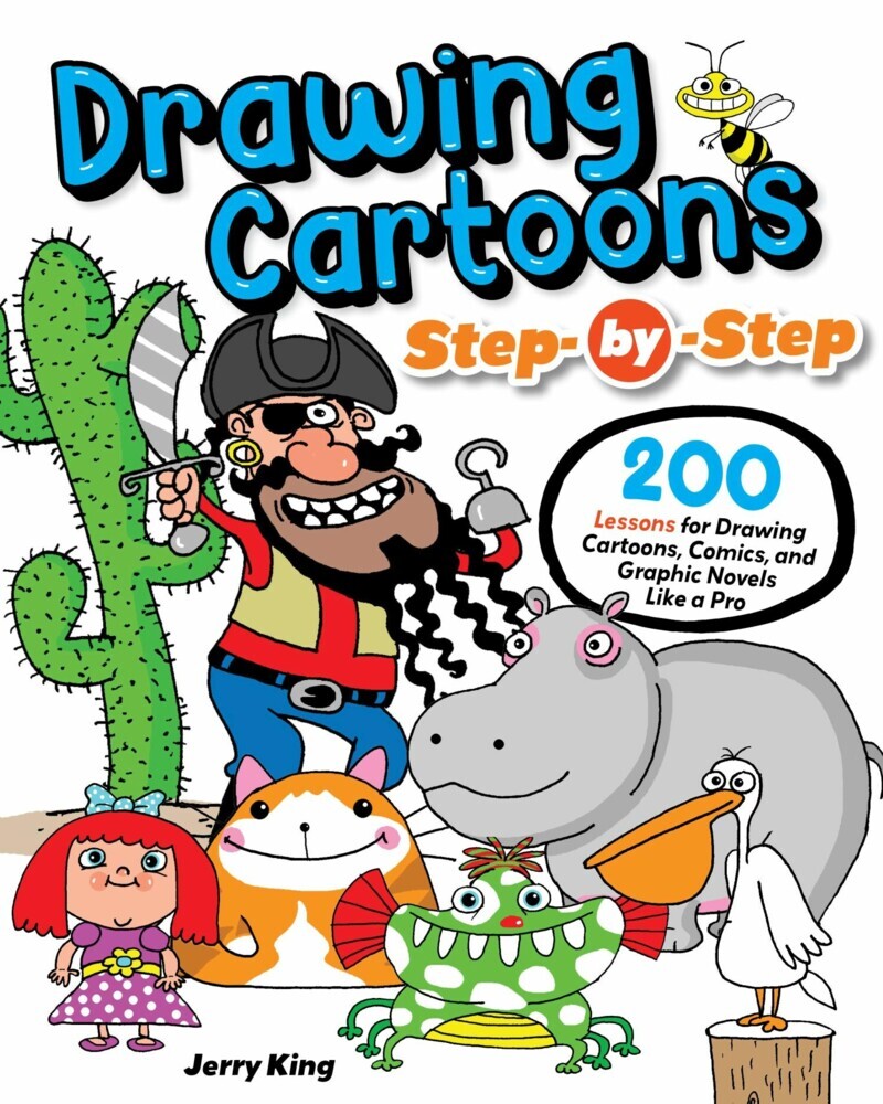 Drawing Cartoons Step-by-Step main product photo
