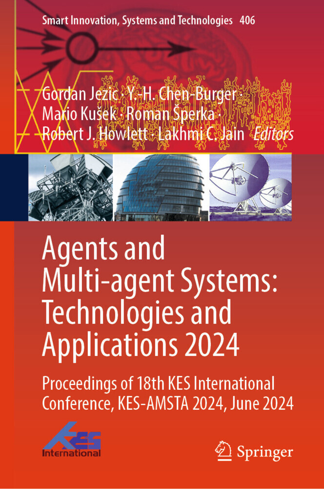 Agents and Multi-agent Systems: Technologies and Applications 2024 main product photo