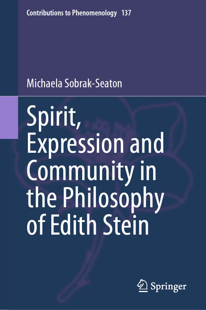Spirit, Expression and Community in the Philosophy of Edith Stein main product photo