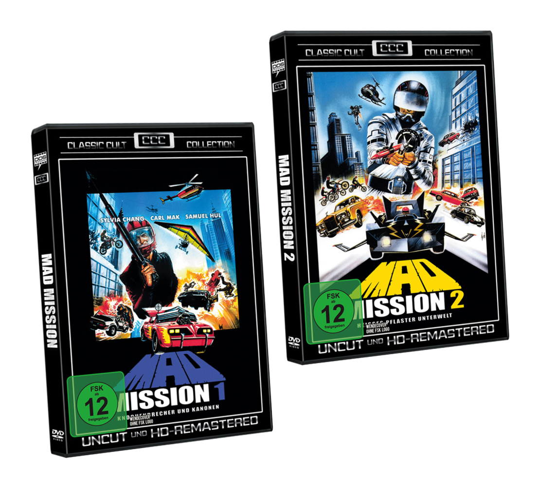 Mad Mission Doppelpack 1+2. Tl.1+2, 2 DVD main product photo