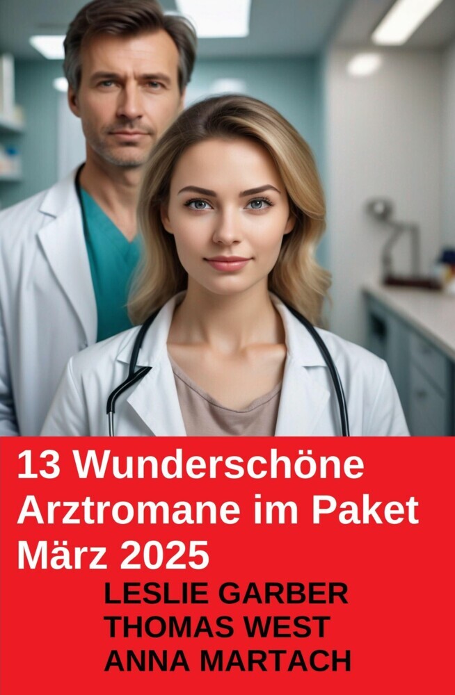 13 Wunderschöne Arztromane im Paket März 2025 main product photo