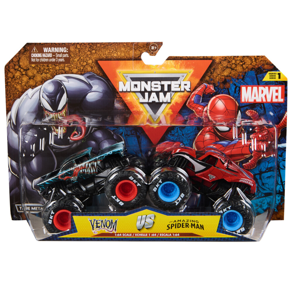 MNJ 2-Pack 1:64 Spider-Man vs. Venom main product photo
