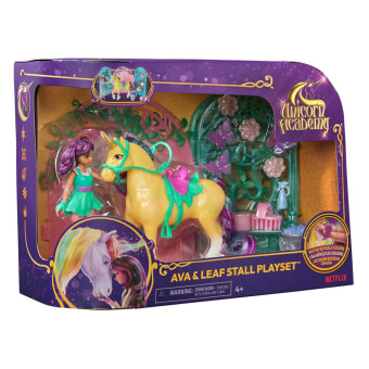 UCA Small Doll Ava & Leaf Stall Spielset