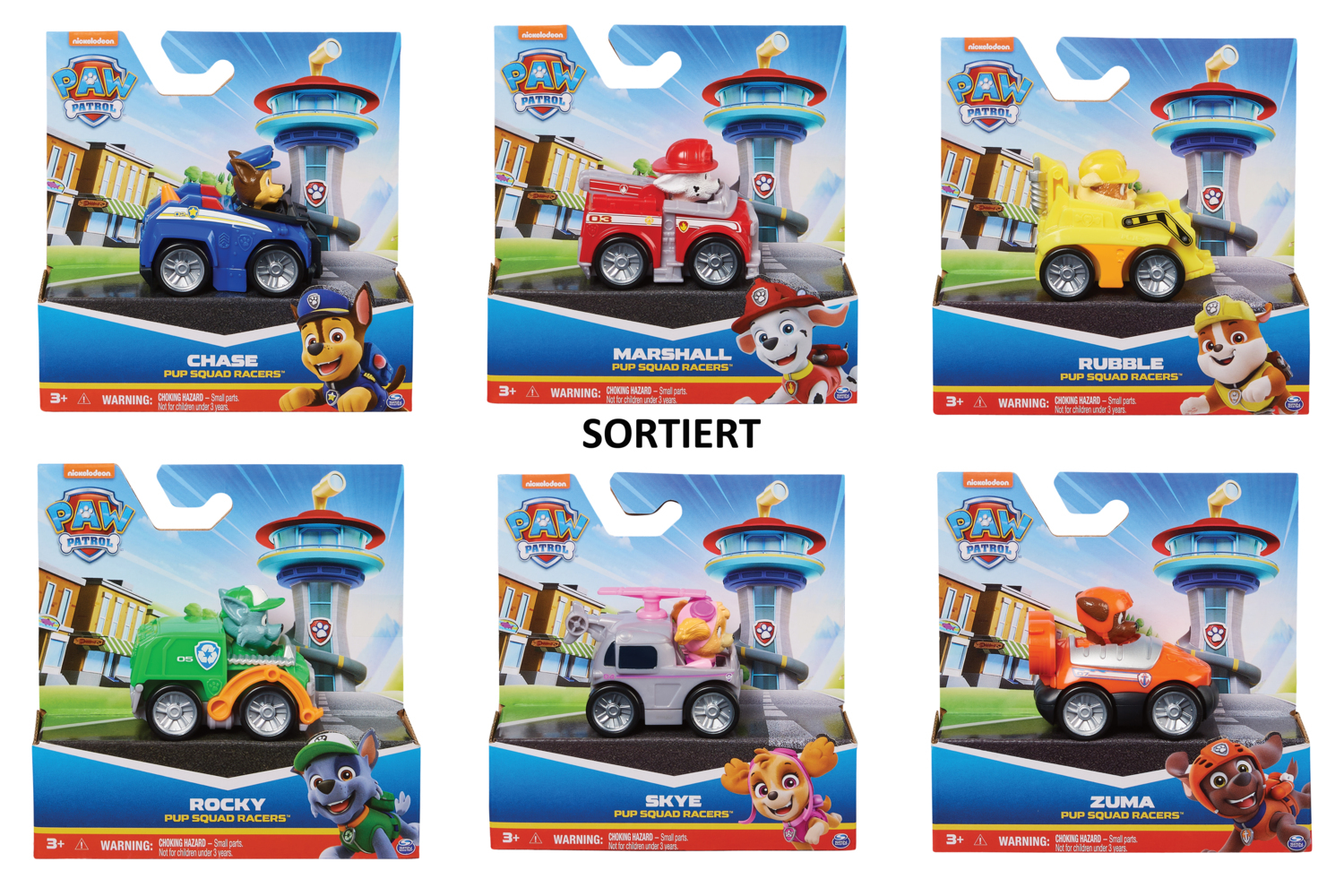 PAW Pup Squad Racers Sort. main product photo