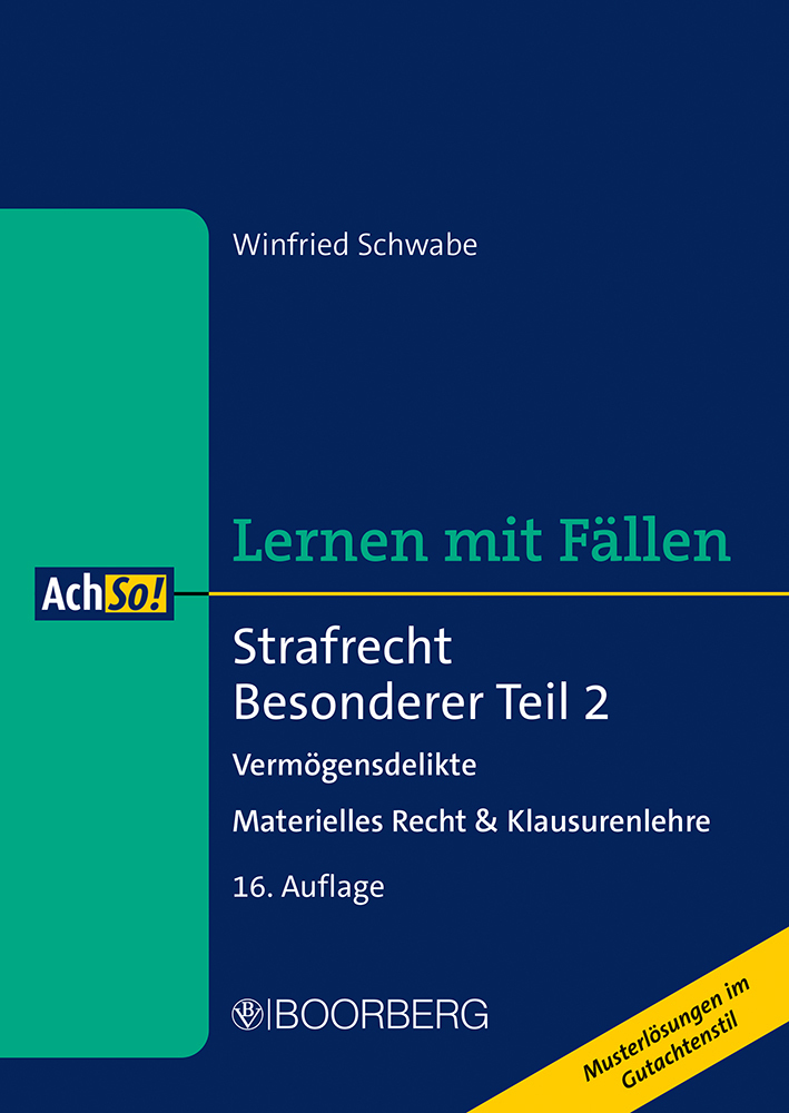 Strafrecht Besonderer Teil 2 main product photo