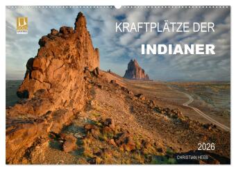 Kraftplätze der Indianer (Wandkalender 2026 DIN A2 quer), CAL...